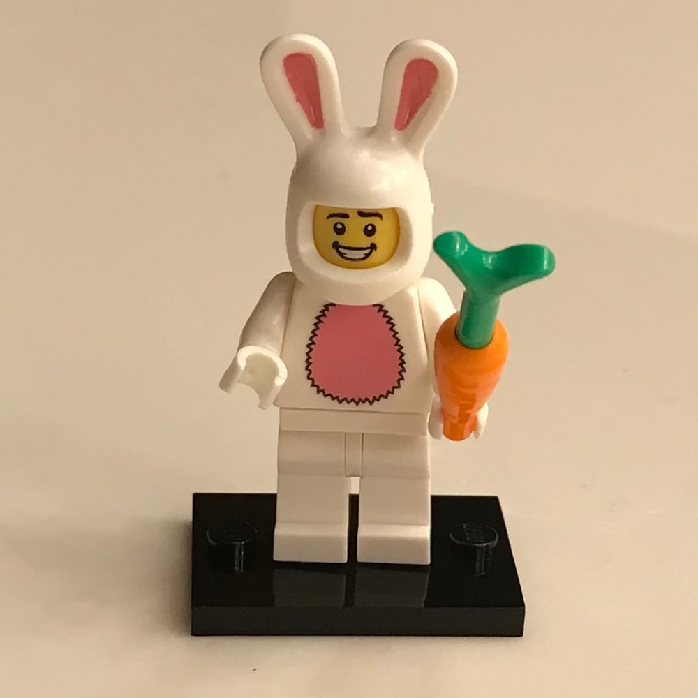 Bunny suit guy LEGO minifigure